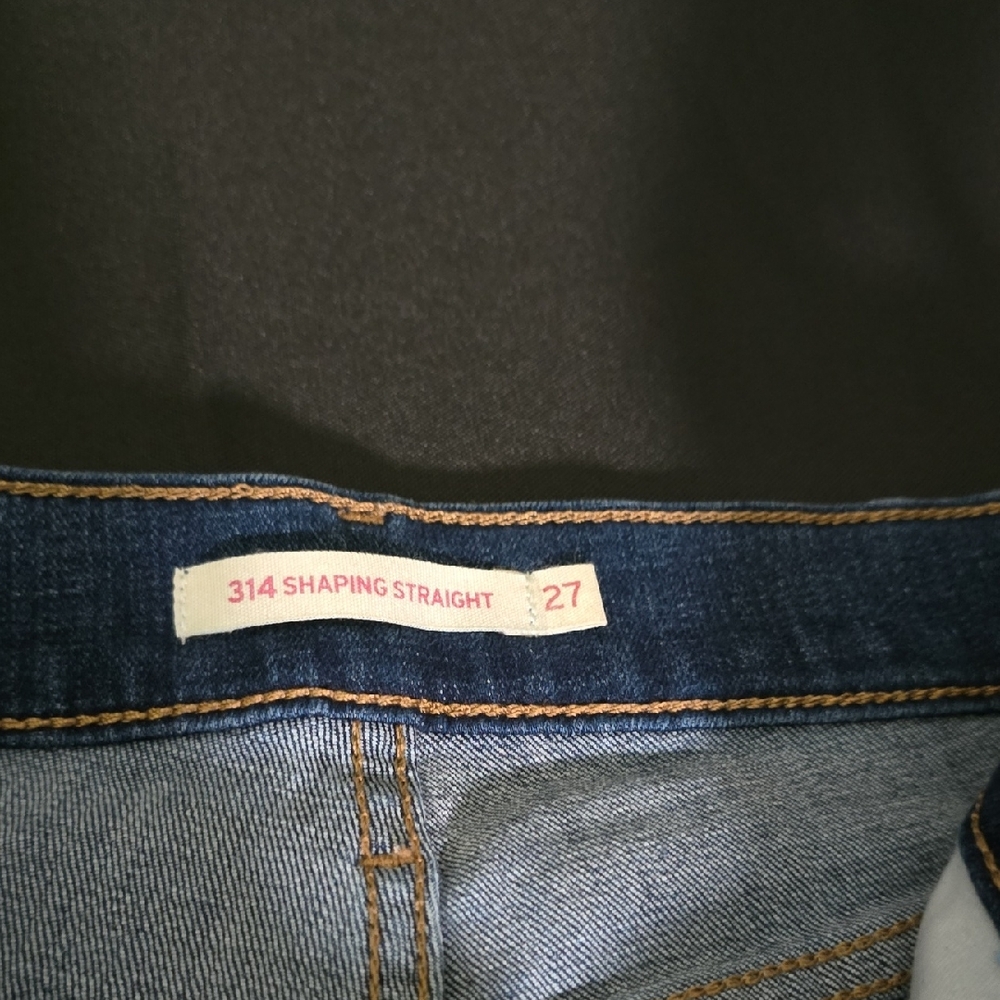 Levi's Blue Straight Leg Jeans
